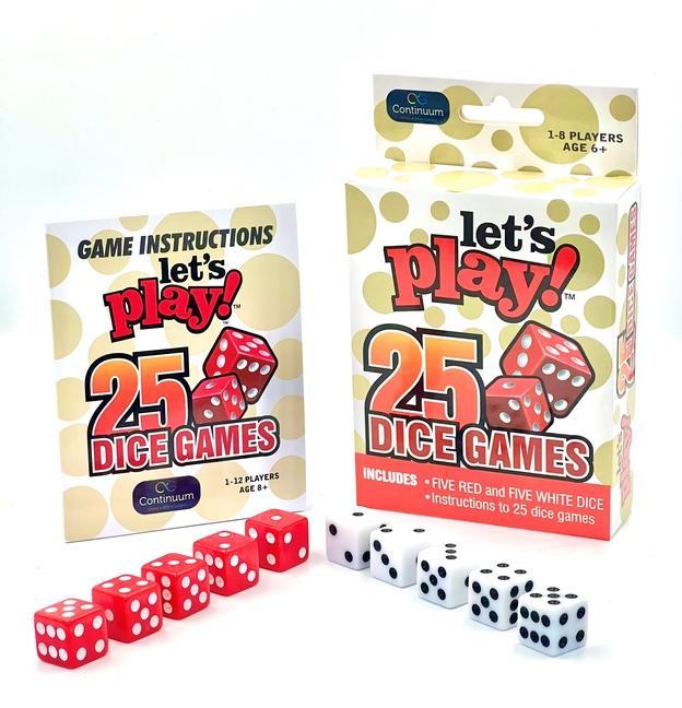 Game/Toy Let's Play 25 Games Dice 