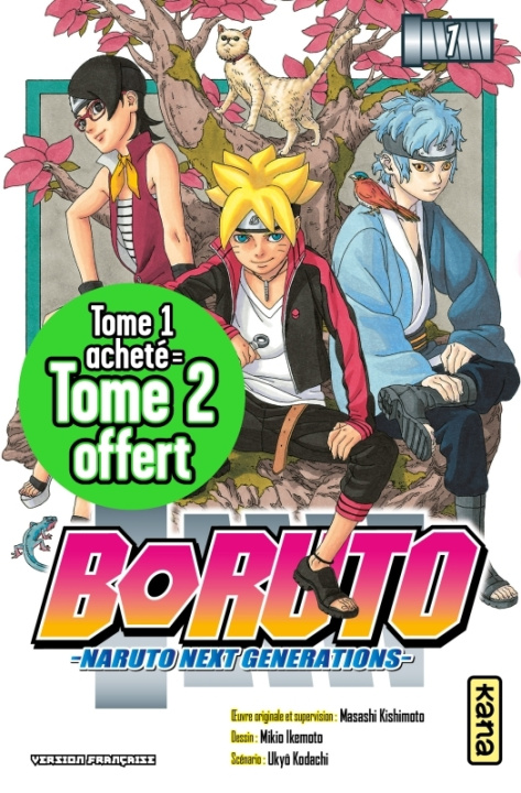 Książka Pack 1+1 Boruto (Tomes 1+2) - OP 1+1 Kana 2024 