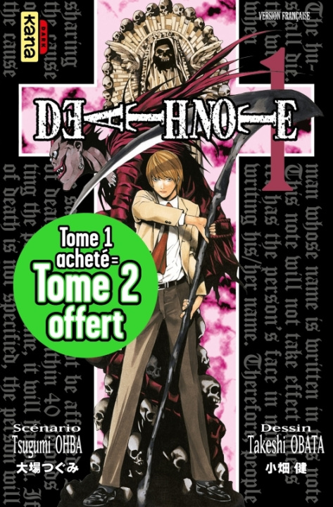 Kniha Pack 1+1 Death Note (Tomes 1+2) - OP 1+1 Kana 2024 