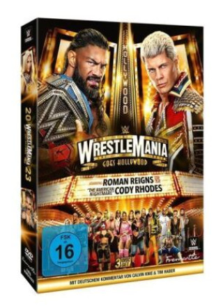 Video WWE: WRESTLEMANIA 39, 3 DVD 