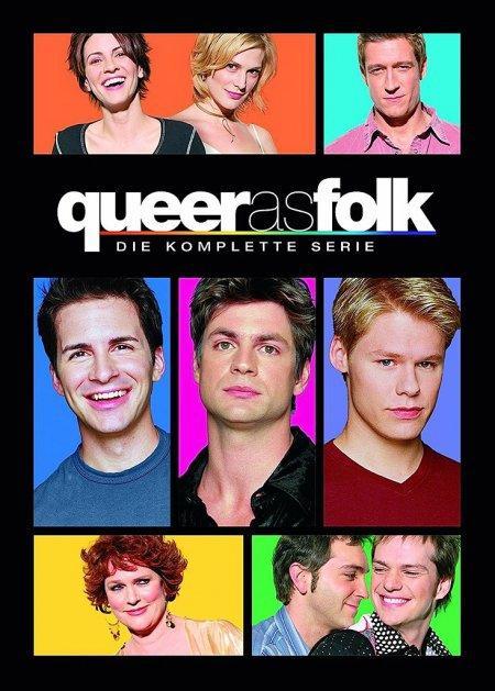 Видео Queer as Folk: Die komplette Serie, 24 DVD 
