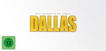 Video Dallas: Komplettbox. Staffel.1-14, 89 DVD Larry Hagman
