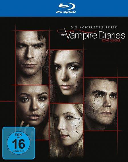 Video The Vampire Diaries. Staffel.1-8, 32 Blu-ray Nina Doberev