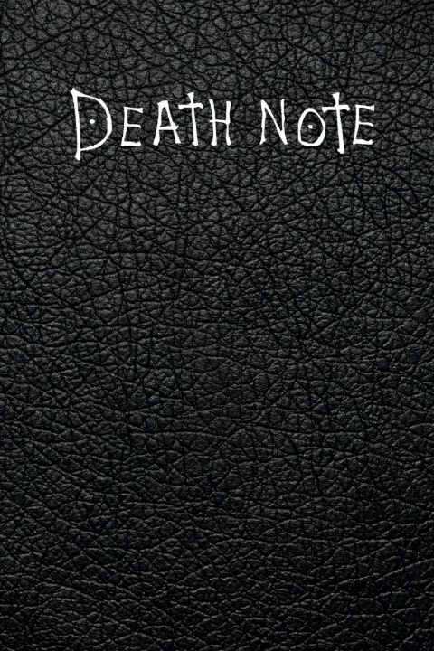 Carte Death Note Notebook with rules 