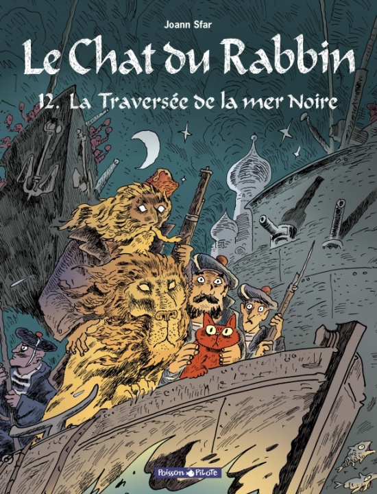 Книга Le Chat du Rabbin  - Tome 12 - La Traversée de la mer Noire Sfar Joann