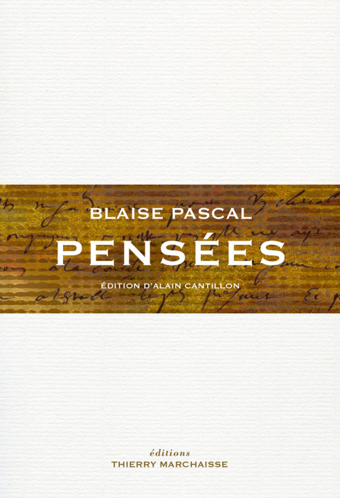 Libro Pensées PASCAL