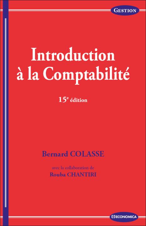 Book Introduction à la comptabilité, 15e éd. Colasse