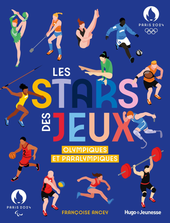 Kniha Les stars des JO Paris 2024