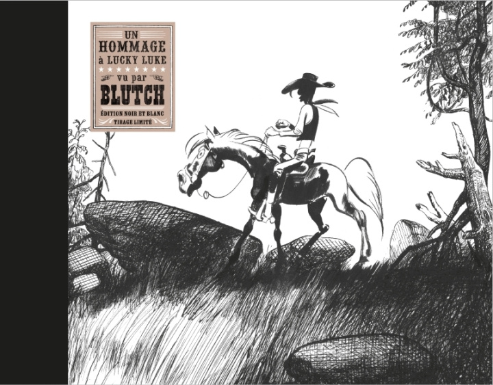 Книга Lucky Luke vu par.... - Les Indomptés / Edition spéciale (Strips) Blutch