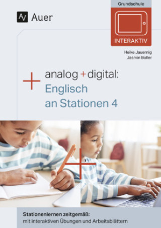 Kniha Analog + digital Englisch an Stationen 4 Heike Jauernig