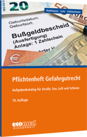 Könyv Pflichtenheft Gefahrgutrecht Jörg Holzhäuser