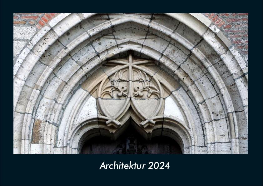 Calendar / Agendă Architektur 2024 Fotokalender DIN A4 