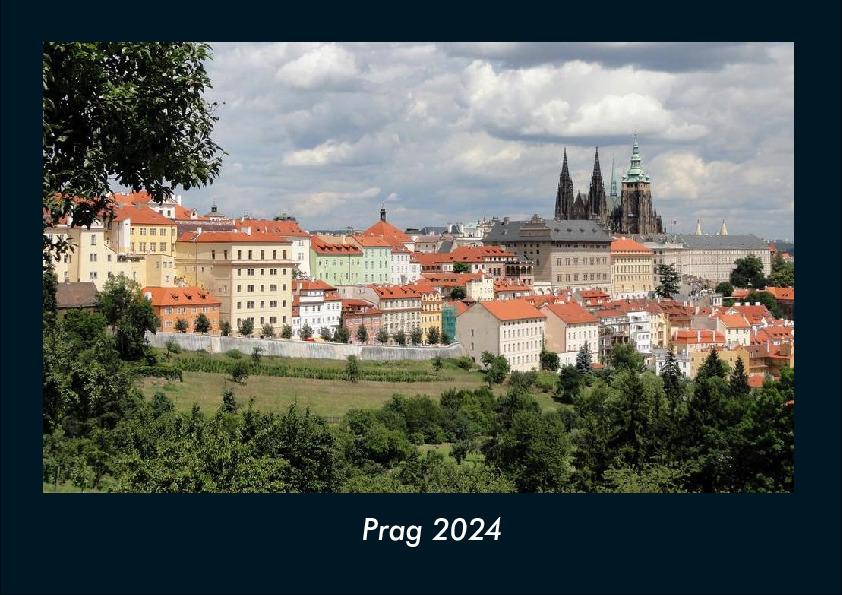 Naptár/Határidőnapló Prag 2024 Fotokalender DIN A4 