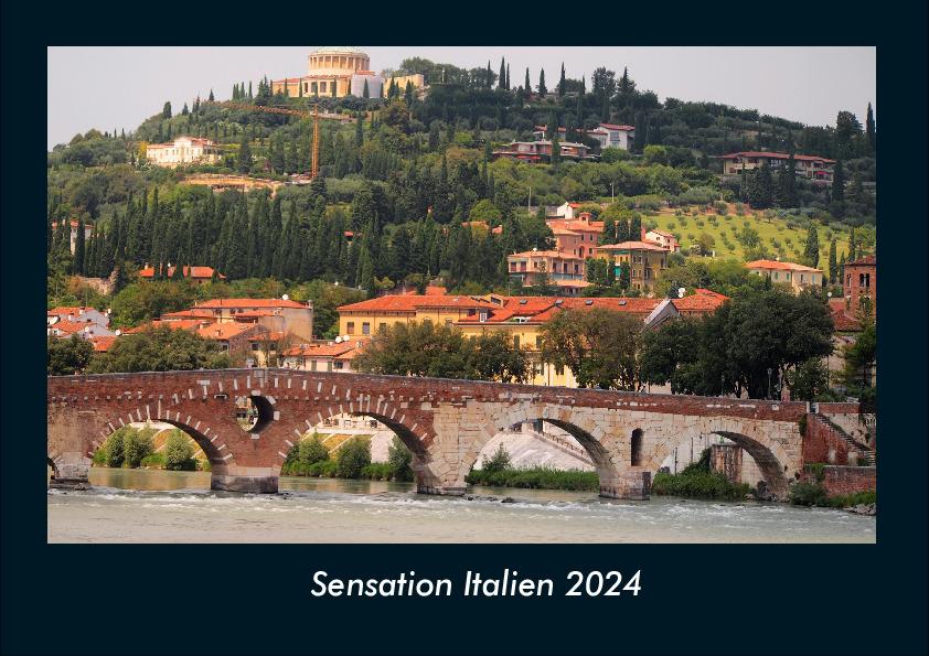 Naptár/Határidőnapló Sensation Italien 2024 Fotokalender DIN A4 