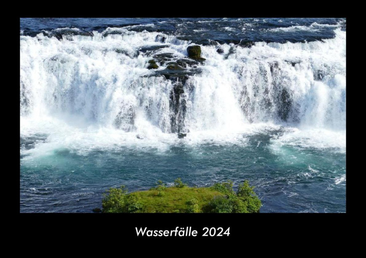 Naptár/Határidőnapló Wasserfälle 2024 Fotokalender DIN A3 