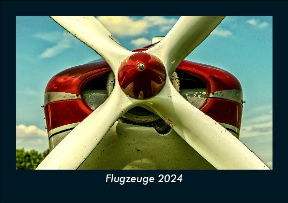 Календар/тефтер Flugzeuge 2024 Fotokalender DIN A5 