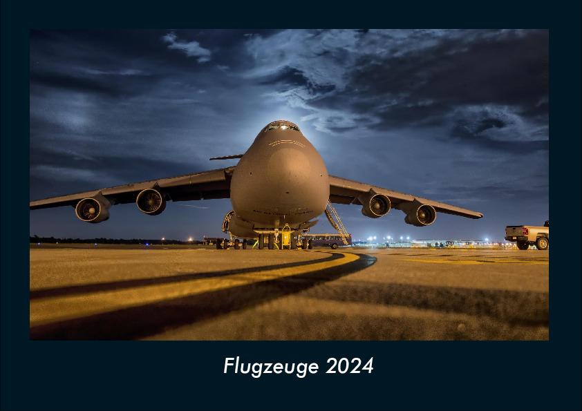 Kalendář/Diář Flugzeuge 2024 Fotokalender DIN A4 