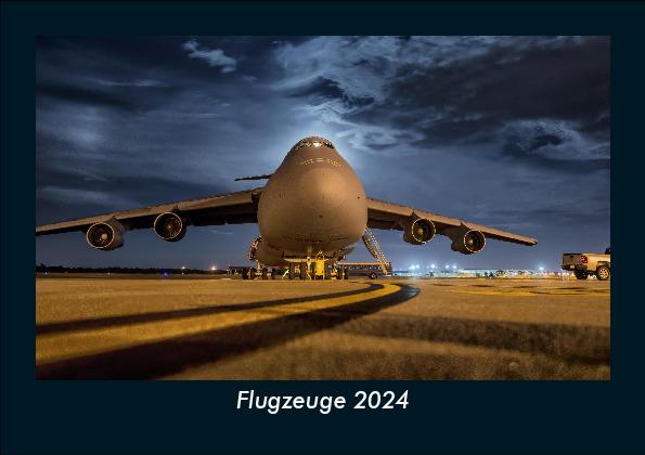 Календар/тефтер Flugzeuge 2024 Fotokalender DIN A5 