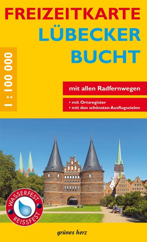Tiskani izdelki Freizeitkarte Lübecker Bucht 