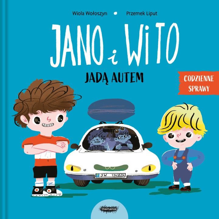 Книга Jano i Wito jadą autem 