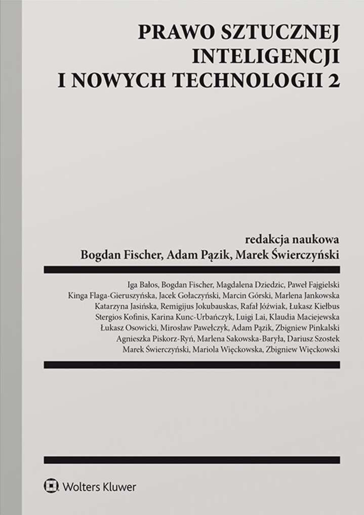 Livre Prawo sztucznej inteligencji i nowych technologii 2 