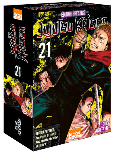 Kniha Jujutsu Kaisen T21 - Édition prestige Gege Akutami
