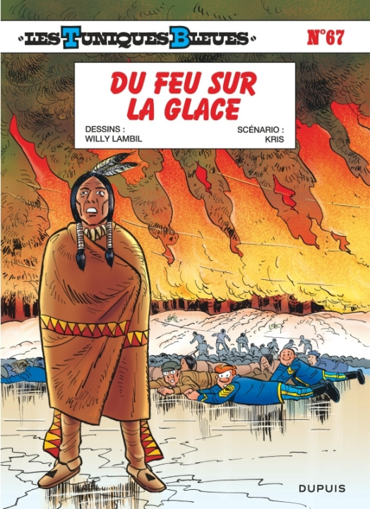 Book Les Tuniques Bleues - Tome 67 - Du feu sur la glace Kris