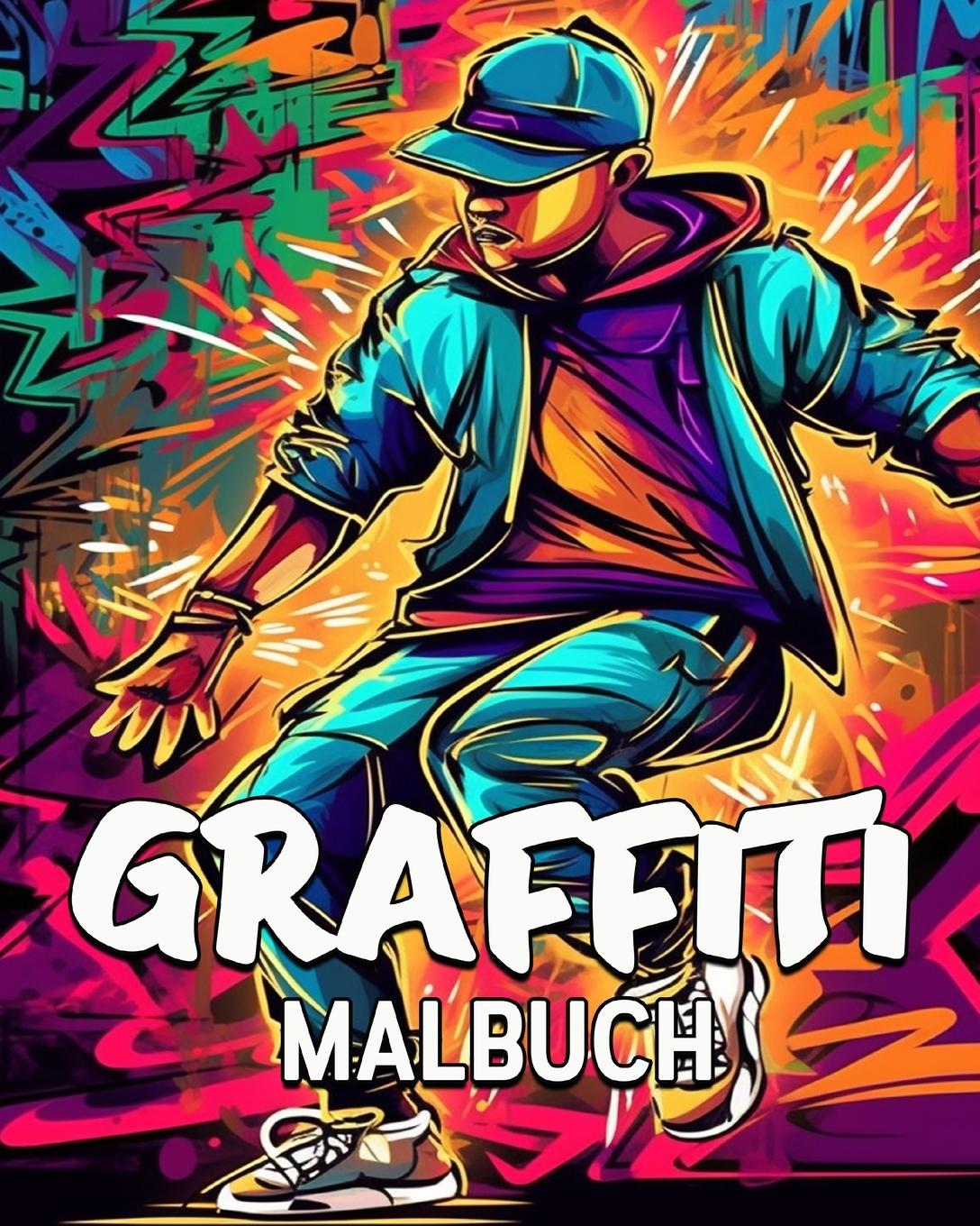 Könyv Graffiti Malbuch 
