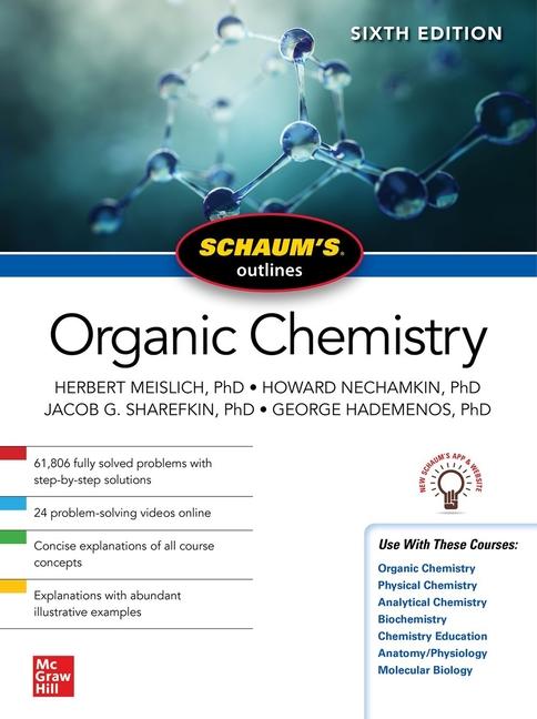 Könyv Schaum's Outline of Organic Chemistry, Sixth Edition Herbert Meislich