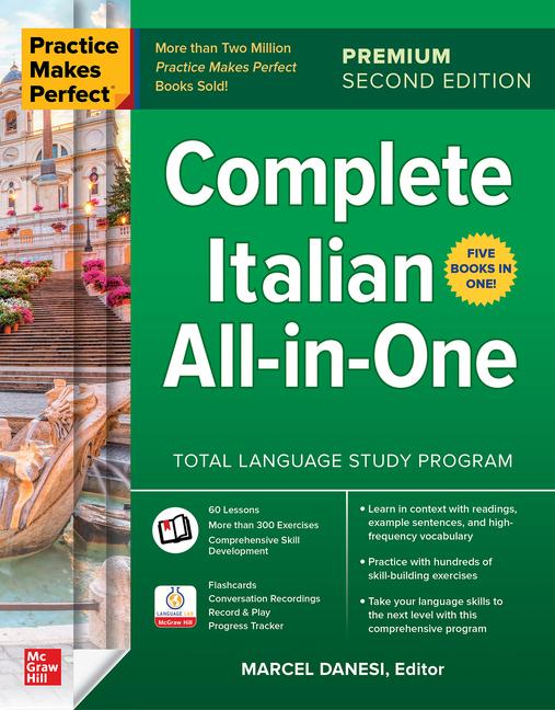 Книга Practice Makes Perfect: Complete Italian All-In-One, Premium Second Edition 