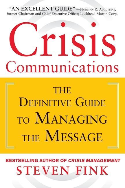 Kniha Crisis Communications (Pb) 