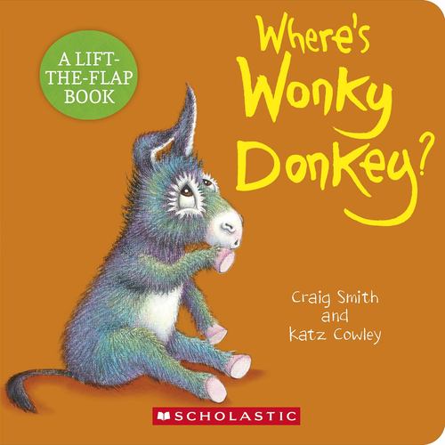 Boek Where's Wonky Donkey? Katz Cowley