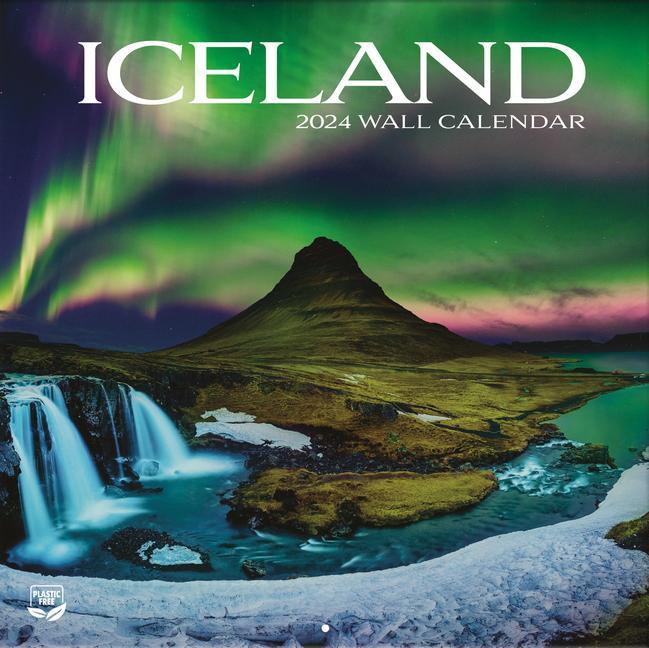 Kalendár/Diár Iceland 12x12 Photo Wall Calendar 