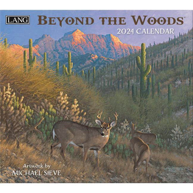 Kalendár/Diár Beyond the Woods 2024 Wall Calendar 