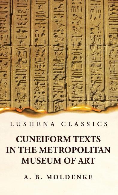 Kniha Cuneiform Texts in the Metropolitan Museum of Art 