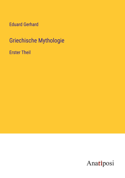 Book Griechische Mythologie 