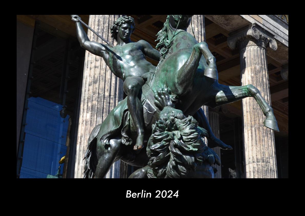 Calendar / Agendă Berlin 2024 Fotokalender DIN A3 