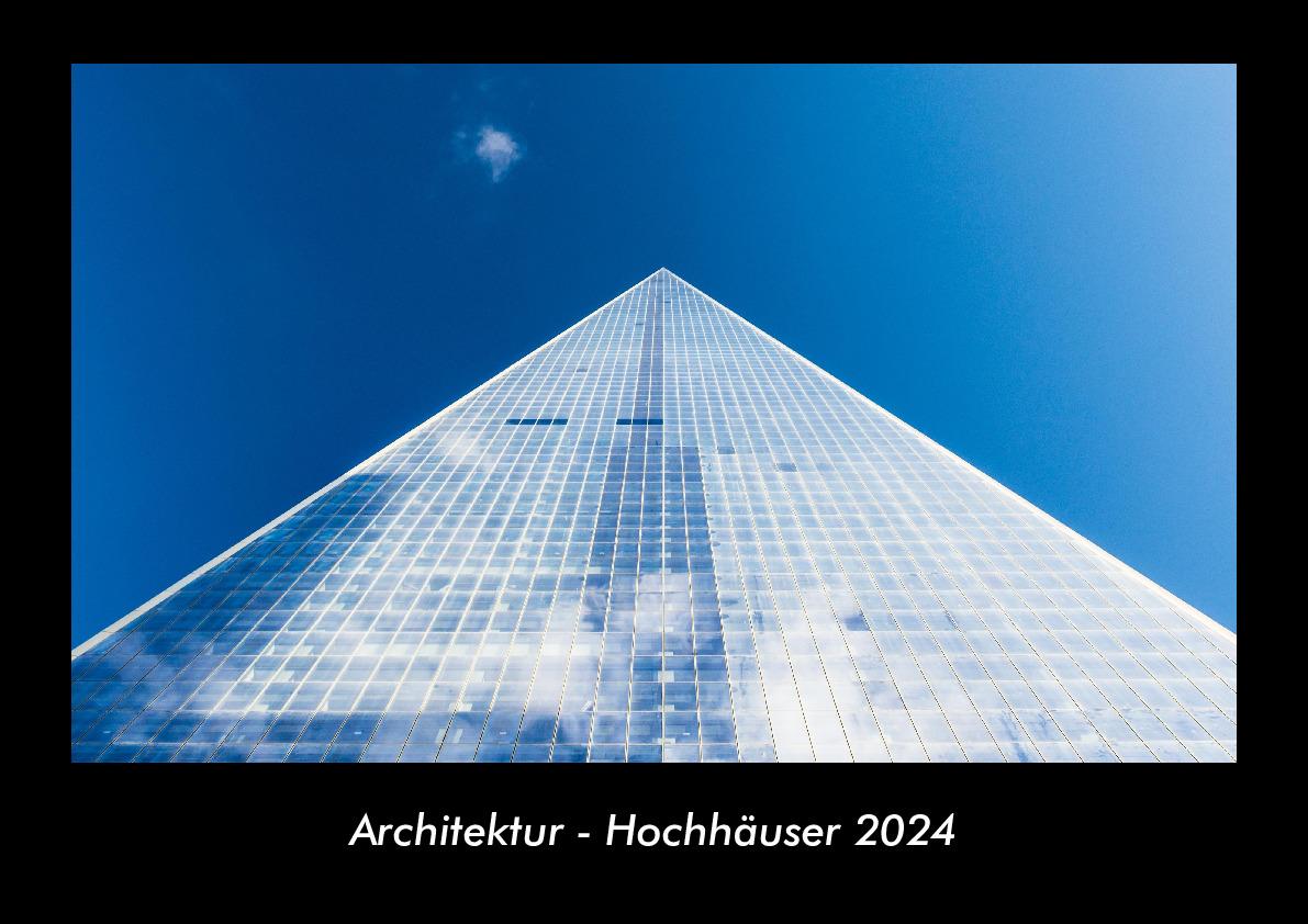 Kalendář/Diář Architektur - Hochhäuser 2024 Fotokalender DIN A3 