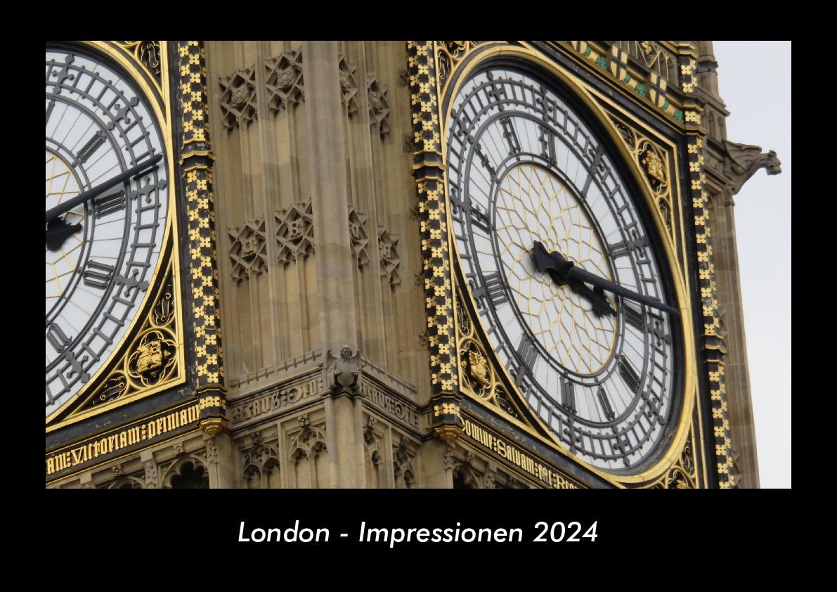Kalendář/Diář London - Impressionen 2024 Fotokalender DIN A3 