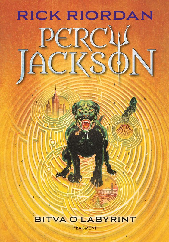 Kniha Percy Jackson – Bitva o labyrint Rick Riordan