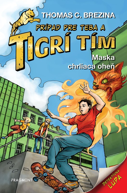 Kniha Tigrí tím - Maska chrliaca oheň Thomas Brezina