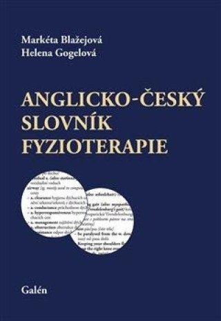 Kniha Angkicko-český slovník fyzioterapie Helena Gogelová