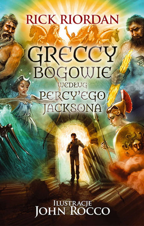 Książka Greccy bogowie według Percy'ego Jacksona Riordan Rick