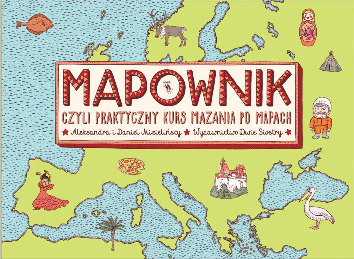 Könyv Mapownik Mizielińska Aleksandra