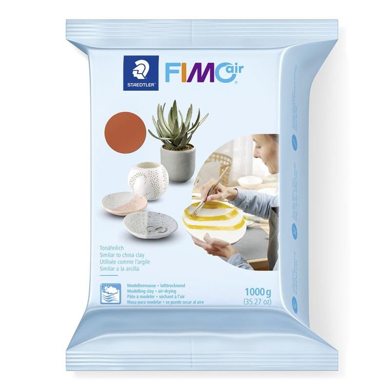 Knjiga FIMO Air Modelovací hmota 1000 g - terakota 