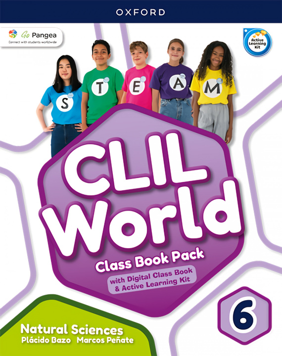 Книга NATURAL SCIENCE 6 COURSEBOOK. CLIL WORLD 2023 