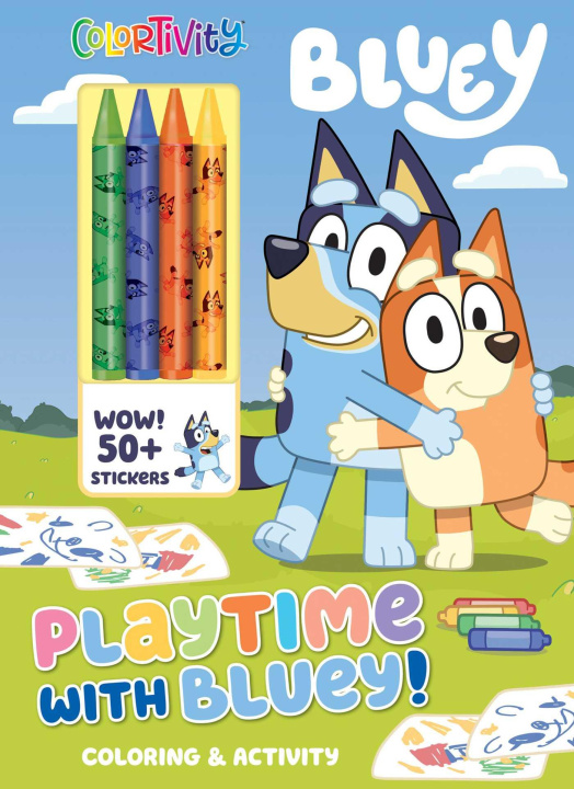 Libro BLUEY COLORTIVITY PLAYTIME WITH BLUEY EDITORS OF STUDIO FUN