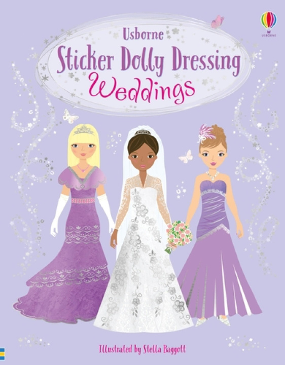 Kniha Sticker Dolly Dressing Weddings Stella Baggott