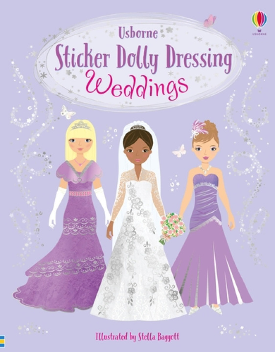 Βιβλίο Sticker Dolly Dressing Weddings Stella Baggott