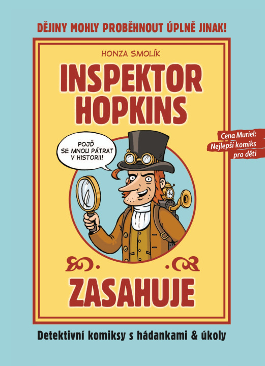 Knjiga Inspektor Hopkins zasahuje Honza Smolík